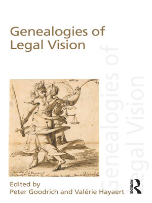 cover image of Genealogies of Legal Vision